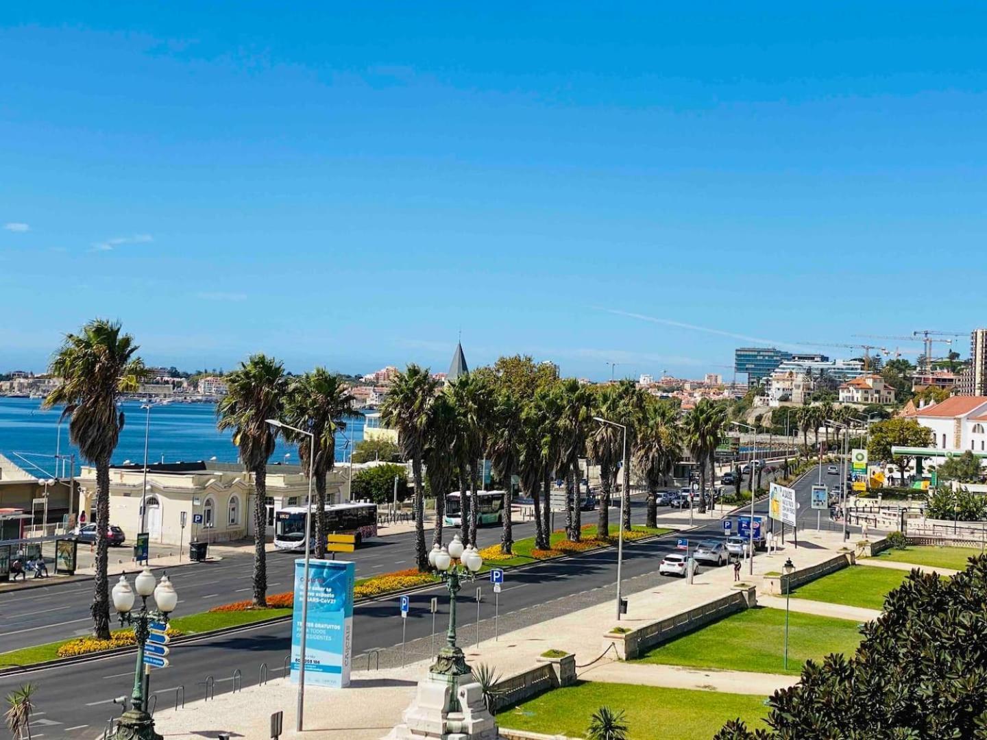 Sea View 2 Mins Walk To Beach And Estoril Casino Esterno foto